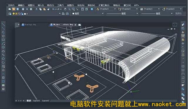 CAD打开文件